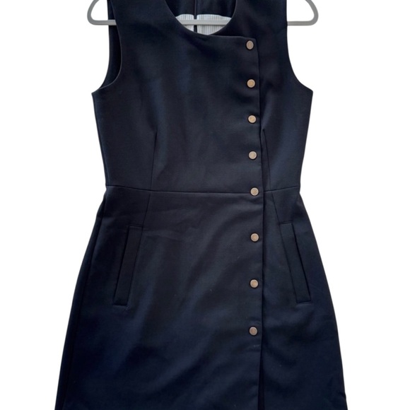 Veronica Beard BIK Tailored Mini Dress Black Size 6 - Picture 6 of 9